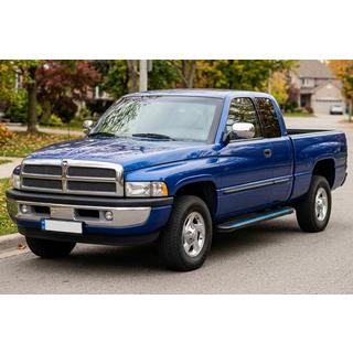 Bočne stopnice Maya Blue (2 kos, aluminij) Dodge RAM (BR/BE) 1994–2002 fotografija 1