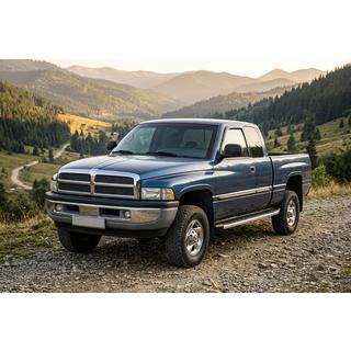 Bočne stopnice Fullmond (2 kos, aluminij) Dodge RAM (BR/BE) 1994–2002 fotografija 1