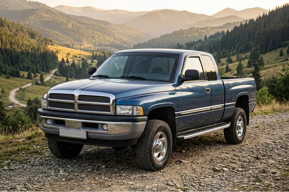 Dodge RAM (BR/BE) 1994–2002 Bočne stopnice Fullmond (2 kos, aluminij) Image