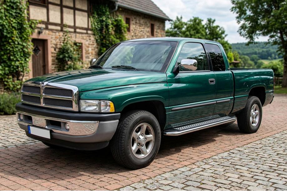 Dodge RAM (BR/BE) 1994–2002 Stranski pragovi Maydos V2 (2 kos, aluminij / nerjaveče jeklo) Image