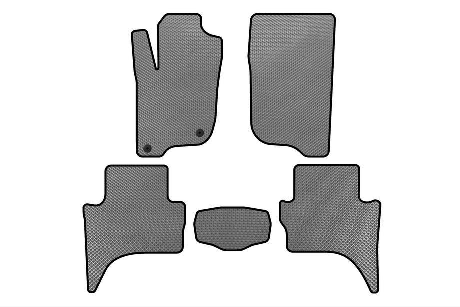 Mitsubishi L200 2015–2024 EVA preproge (kratka medosna razdalja, sive) Image
