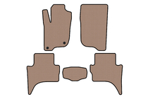 Mitsubishi L200 2015–2024 Gumijasti tepihi Carsuit (Short base, Bež) fotografija 1