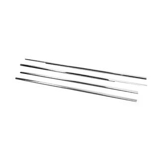 Zunanja okenska obroba (4 kosi, inox) fotografija 3