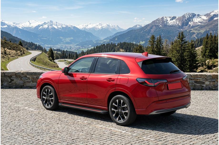Honda ZR-V 2022– Bočne stopnice Maya Red (2 kos, aluminij) Image