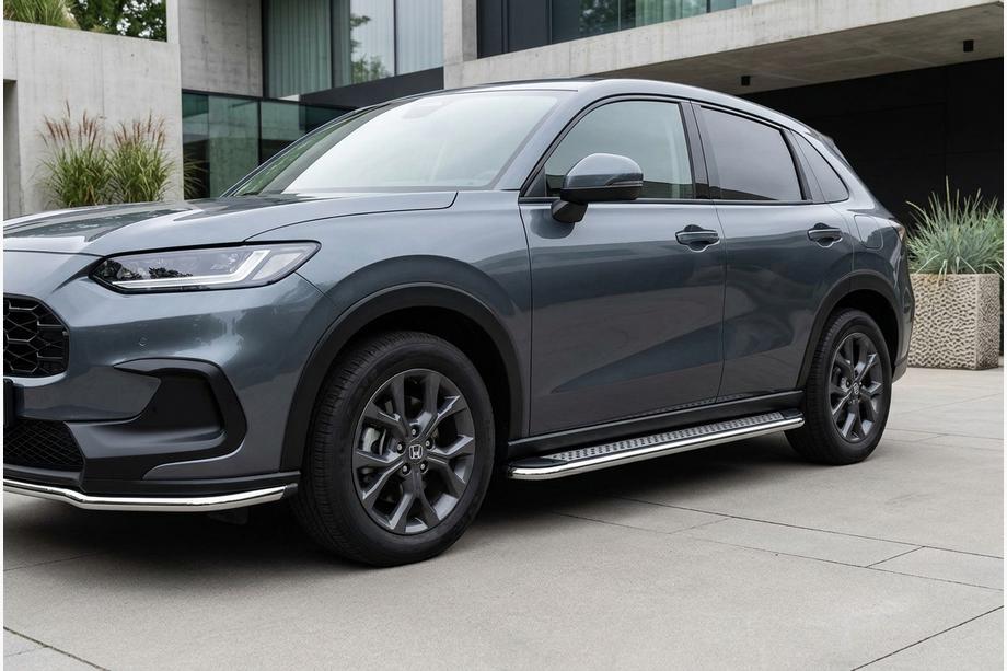Honda ZR-V 2022– Stranski pragovi Maydos V2 (2 kos, aluminij / nerjaveče jeklo) Fotografija 1