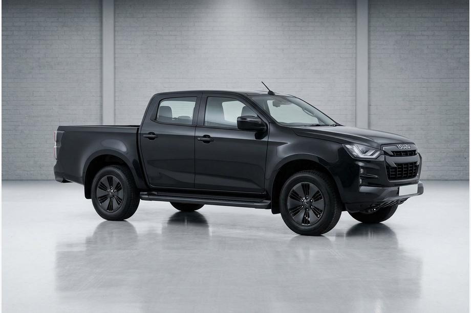 Isuzu D-Max 2019– Bočne stopnice Allmond Black (2 kosa, aluminij) Fotografija 1