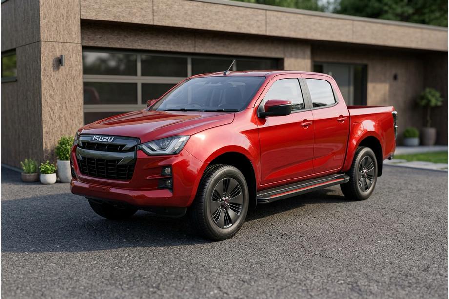 Isuzu D-Max 2019– Bočne stopnice Maya Red (2 kos, aluminij) Fotografija 1