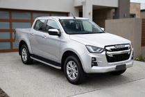 Isuzu D-Max 2019– Stranske stopnice Tayga Grey (2 kosa, aluminij) fotografija 1