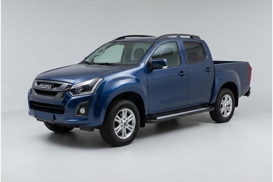 Isuzu D-Max 2019– Stranske stopnice Vision New Black (2 kos, aluminij) Image