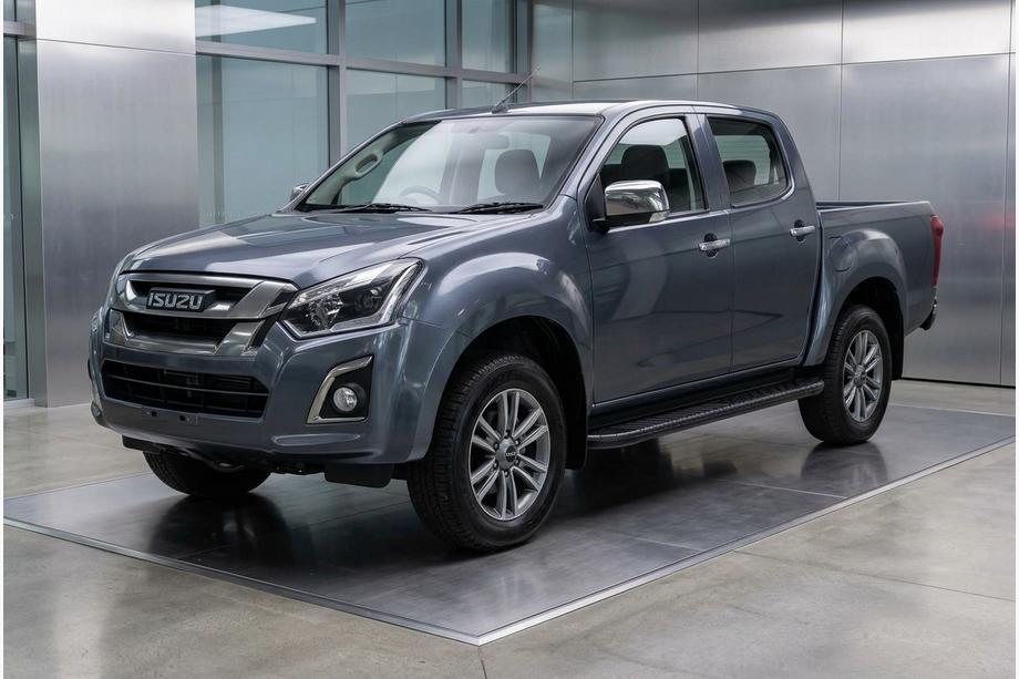 Isuzu D-Max 2019– Bočne stopnice Bosphorus Black (2 kos, aluminij) Image