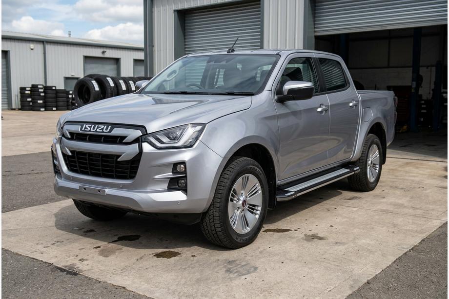 Isuzu D-Max 2019– Stranske stopnice Rainbow (2 kos, aluminij) Image