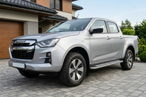 Isuzu D-Max 2019– Stranski pragovi Maydos V2 (2 kos, aluminij / nerjaveče jeklo) fotografija 1