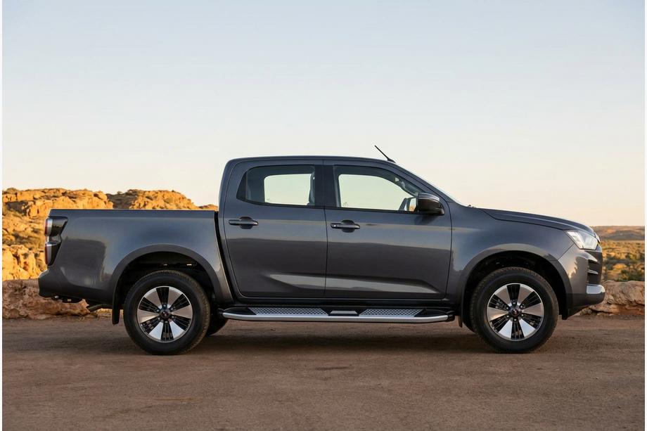 Isuzu D-Max 2019– Mevsim Grey bočne stopnice (2 kos, aluminij) Image