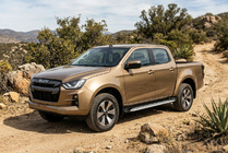 Isuzu D-Max 2019– Stranske stopnice Shining V1 (2 kos, aluminij) fotografija 1