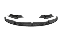 BMW serija 3 F30/F31 2012–2019 Sprednji lip spojler BM (za M-Sport, sijaj črna) fotografija 6