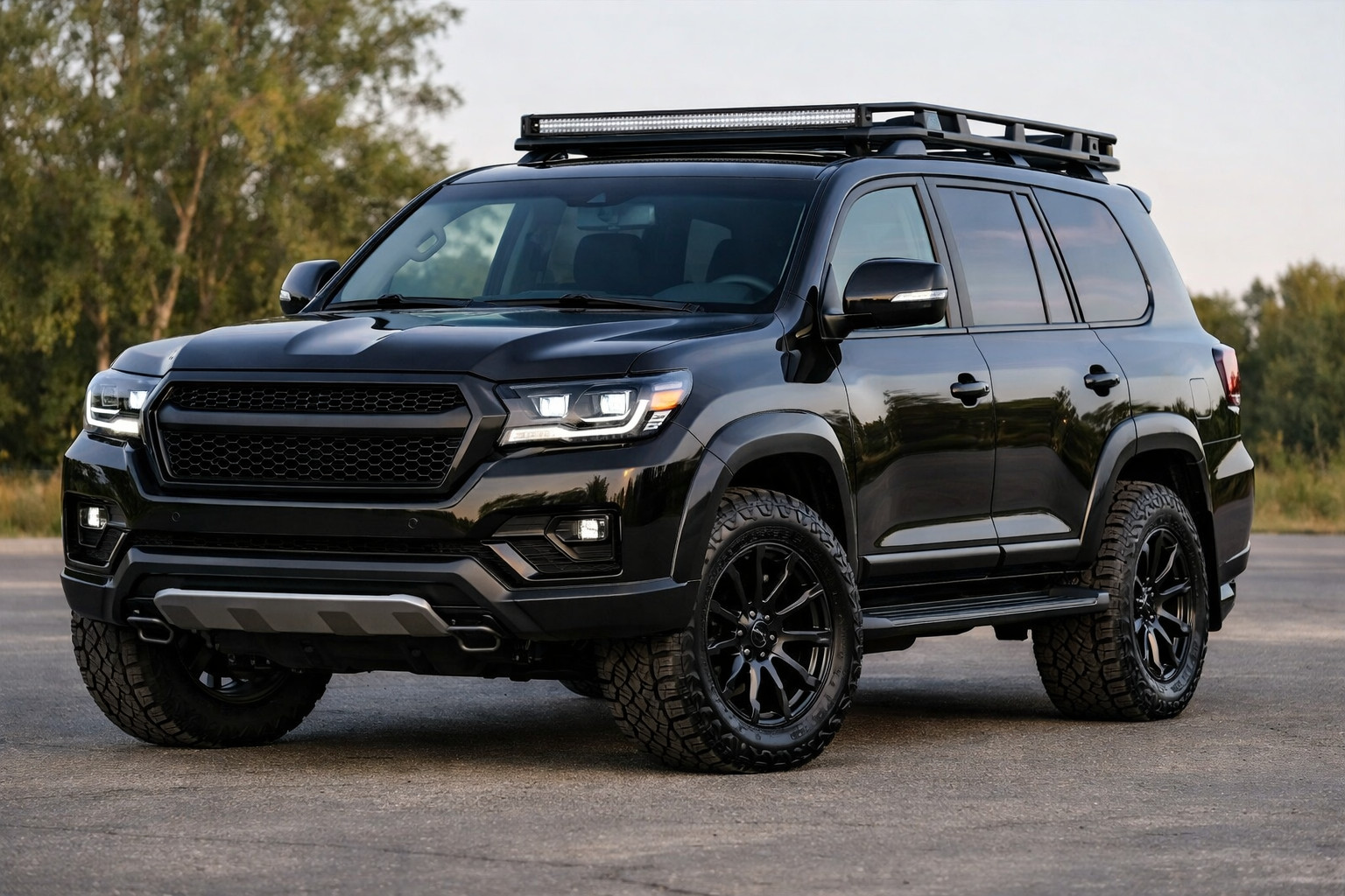 Načrt nadgradenj za Toyota Land Cruiser 200 za modernejši videz