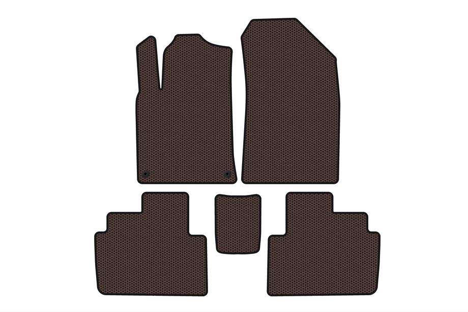 Peugeot 407 2004–2011 Gumijasti tepihi Carsuit (SW, rjavi) Image