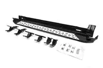 Toyota Highlander 2013–2019 Stranske stopnice Originalna zasnova (za EU in USA, 2 kosa, aluminij) fotografija 2