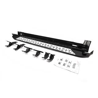Stranske stopnice Originalna zasnova (za EU in USA, 2 kosa, aluminij) Toyota Highlander 2013–2019 fotografija 2