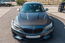 BMW serija 2 F22/F23 2014–2021 Pokrov motorja V3 (Karbon) fotografija 1