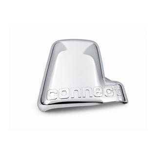 Pokrovi ogledal, varianta št. 1 z logotipom desni (1 kos, plastika) Ford Connect 2010–2013 fotografija 1