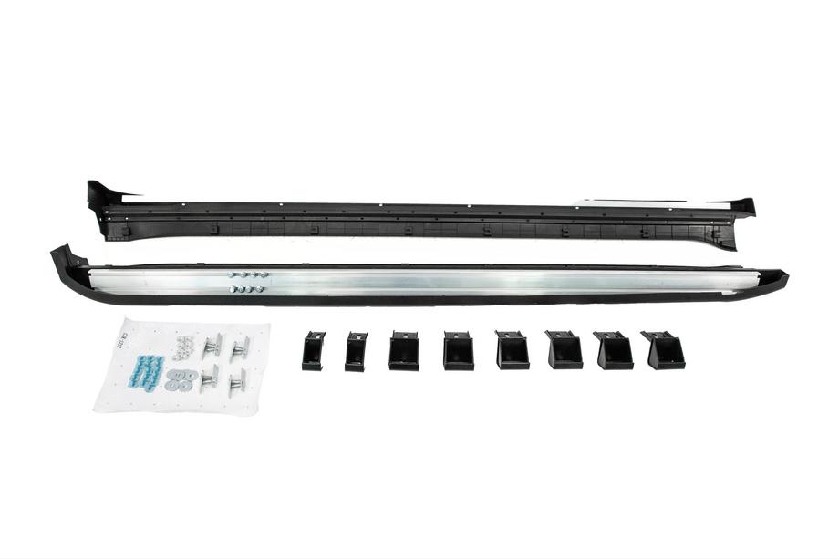 Kia Sorento IV MQ4 2020– Stranske stopnice OEM V2 (2 kosa, aluminij + plastika) Fotografija 4