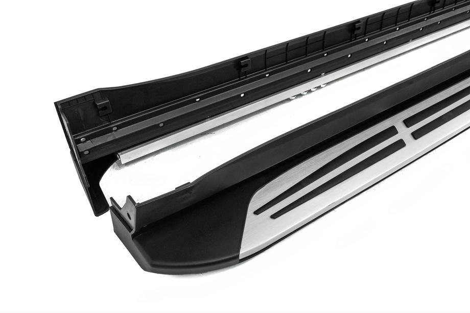 Kia Sorento IV MQ4 2020– Stranske stopnice OEM V2 (2 kosa, aluminij + plastika) Fotografija 6