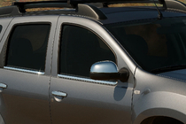 Nissan Terrano 2014– Kromirani pokrovi ogledal, različica 1 (2 kosa) fotografija 1