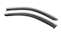 Mercedes GLE/ML class W166 2011–2018 Vetrni deflektorji za okna s kromirano letvico Niken Luxury (2 kosa) fotografija 2