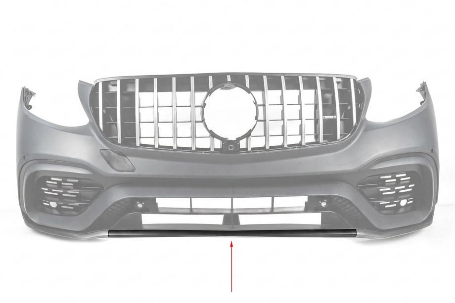 Mercedes GLC X253 2015–2022 Vstavek za sprednji odbijač GLC63 AMG 2015-2019 (sredinski) Fotografija 1