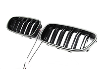 BMW serija 5 F10/F11 2010–2016 BMW ledvički maski M-look LED (črna visok sijaj) fotografija 3