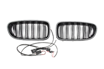 BMW serija 5 F10/F11 2010–2016 BMW ledvički maski M-look LED (črna visok sijaj) fotografija 8
