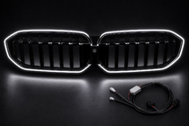 BMW serija 3 G20/G21 2018– Ledvičke 1-Bar LED (2022+, sijajno črna) fotografija 6