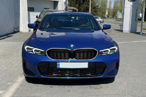 BMW serija 3 G20/G21 2018– M-Look LED ledvični rešetki (2022+, črna visok sijaj) fotografija 1