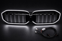 BMW serija 3 G20/G21 2018– M-Look LED ledvični rešetki (2022+, črna visok sijaj) fotografija 5