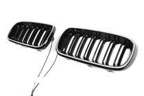 BMW X5 F15 2013–2018 BMW ledvički maski M-look LED (črna visok sijaj) fotografija 3