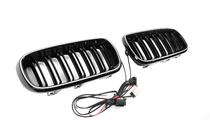 BMW X5 F15 2013–2018 BMW ledvički maski M-look LED (črna visok sijaj) fotografija 9
