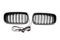 BMW X6 F16 2014–2019 BMW ledvički maski M-look LED (črna visok sijaj) fotografija 6