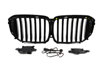 BMW X5 G05 2019–2026 Ledvična maska 1 Bar LED (2019-2022, sijajno črna) fotografija 9