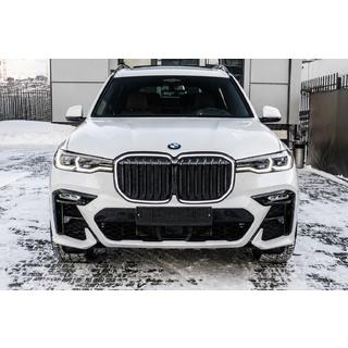 Ledvična maska 1 Bar LED (2019-2022, sijajno črna) BMW X7 G07 2019– fotografija 1