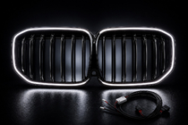 BMW X7 G07 2019– BMW ledvičke M-Look LED (2019-2022, črna visok sijaj) fotografija 11