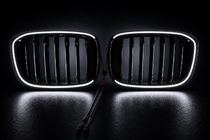 BMW X3 G01 2018– Ledvične maske 1 Bar LED (2018-2021, sijajno črna) fotografija 5
