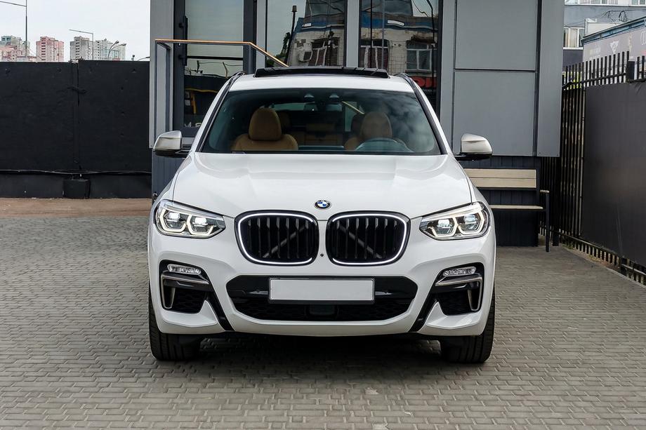 BMW X3 G01 2018– Ledvične maske 1 Bar LED (2018-2021, sijajno črna) Image