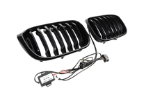 BMW X4 G02 2018– Ledvične maske 1 Bar LED (2018-2021, sijajno črna) fotografija 8