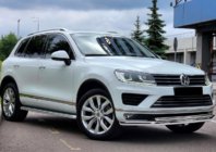 Volkswagen Touareg 2010–2018 Sprednji zaščitni lok ST014 (nerjavno jeklo) fotografija 1