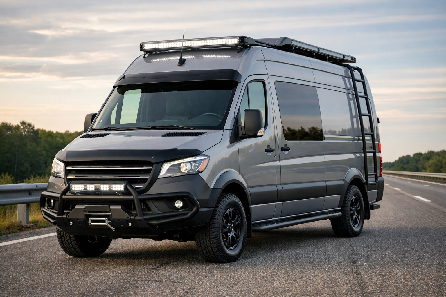 Paket predelav Mercedes Sprinter W907/W910 za avtocesto: zaščita, udobje in videz