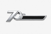 Toyota Emblem Toyota 70 let (22 cm x 6,3/2,5 cm) fotografija 1