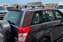 Suzuki Grand Vitara 2005–2017 Strešni nosilci (prečke) za tovarniška pritrdilna mesta Ecem V3 (2 kosa) fotografija 5