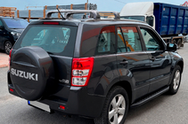 Suzuki Grand Vitara 2005–2017 Strešni nosilci (prečke) za tovarniška pritrdilna mesta Ecem V3 (2 kosa) fotografija 7
