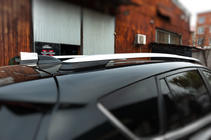 Toyota Rav 4 2013–2018 Sivi OEM strešni vzdolžni nosilci (aluminij) fotografija 3